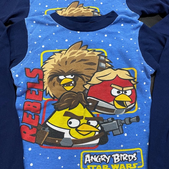 2- Set of Pajamas Angry Birds Star Wars Size Boys 10 - Picture 3 of 15